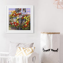 Load image into Gallery viewer, Potted Flowers - Full Drill Round Drill - 30x30cm
