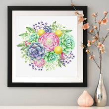 Load image into Gallery viewer, Succulent Plant - Full Drill Round Drill - 30x30cm
