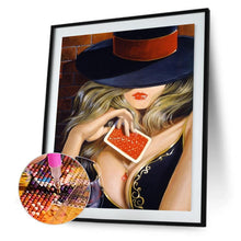 Load image into Gallery viewer, Beauty Women  - Full Drill Round Drill - 30x40cm
