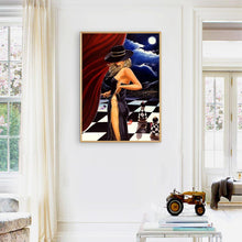 Load image into Gallery viewer, Beauty Women  - Full Drill Round Drill - 30x40cm
