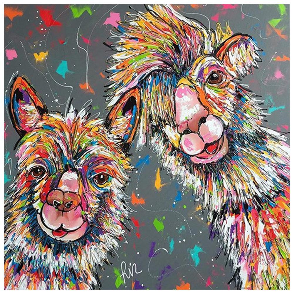 Camel - Full Drill Round Drill - 30x30cm