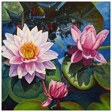 Load image into Gallery viewer, Lotus - Full Drill Round Drill - 30x30cm
