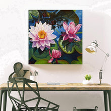 Load image into Gallery viewer, Lotus - Full Drill Round Drill - 30x30cm
