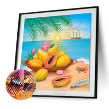 Load image into Gallery viewer, Beach Fruit - Full Drill Round Drill - 30x30cm
