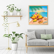Load image into Gallery viewer, Beach Fruit - Full Drill Round Drill - 30x30cm
