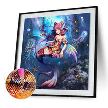 Load image into Gallery viewer, Mermaid Set - Full Drill Round Drill - 30x30cm

