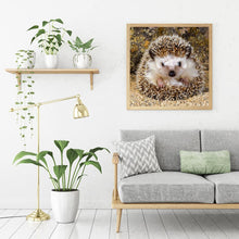 Load image into Gallery viewer, Hedgehog - Full Drill Round Drill - 30x30cm
