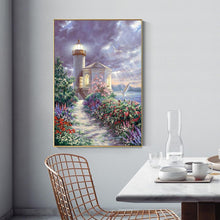 Load image into Gallery viewer, Lighthouse  - Full Drill Round Drill - 30x40cm
