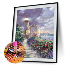 Load image into Gallery viewer, Lighthouse  - Full Drill Round Drill - 30x40cm
