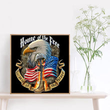 Load image into Gallery viewer, Eagle  - Full Drill Round Drill - 40x40cm
