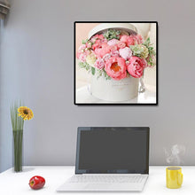 Load image into Gallery viewer, Flower in Box - Full Drill Round Drill - 30x30cm
