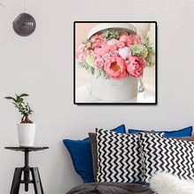 Load image into Gallery viewer, Flower in Box - Full Drill Round Drill - 30x30cm
