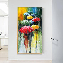 Load image into Gallery viewer, Umbrella People - Full Drill Round Drill - 45x85cm
