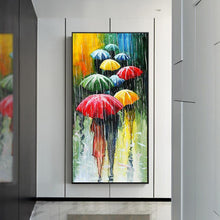 Load image into Gallery viewer, Umbrella People - Full Drill Round Drill - 45x85cm
