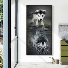 Load image into Gallery viewer, Dog  - Full Drill Round Drill - 45x85cm
