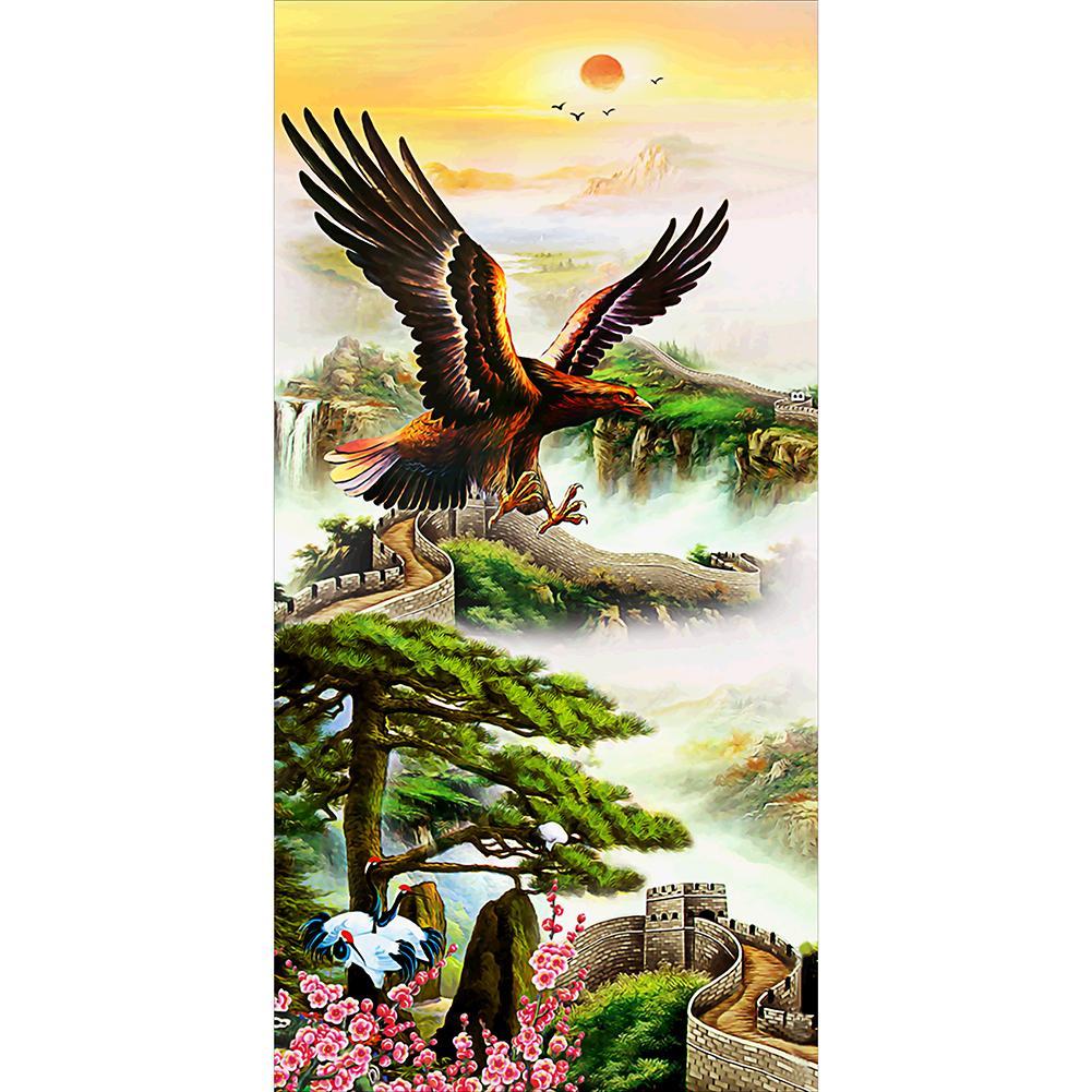 Soaring Eagle - Full Drill Round Drill - 45x85cm