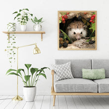 Load image into Gallery viewer, Animal Hedgehog - Full Drill Round Drill - 30x30cm
