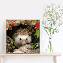 Load image into Gallery viewer, Animal Hedgehog - Full Drill Round Drill - 30x30cm
