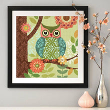 Load image into Gallery viewer, Animal Owl - Full Drill Round Drill - 30x30cm
