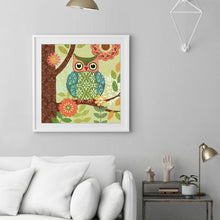 Load image into Gallery viewer, Animal Owl - Full Drill Round Drill - 30x30cm
