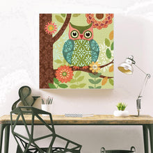 Load image into Gallery viewer, Animal Owl - Full Drill Round Drill - 30x30cm
