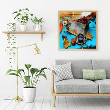 Load image into Gallery viewer, Coffee - Full Drill Round Drill - 30x30cm
