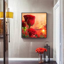 Load image into Gallery viewer, Rose Flower - Full Drill Round Drill - 30x30cm
