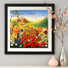 Load image into Gallery viewer, Butterfly Flower Sea - Full Drill Round Drill - 30x30cm
