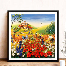 Load image into Gallery viewer, Butterfly Flower Sea - Full Drill Round Drill - 30x30cm
