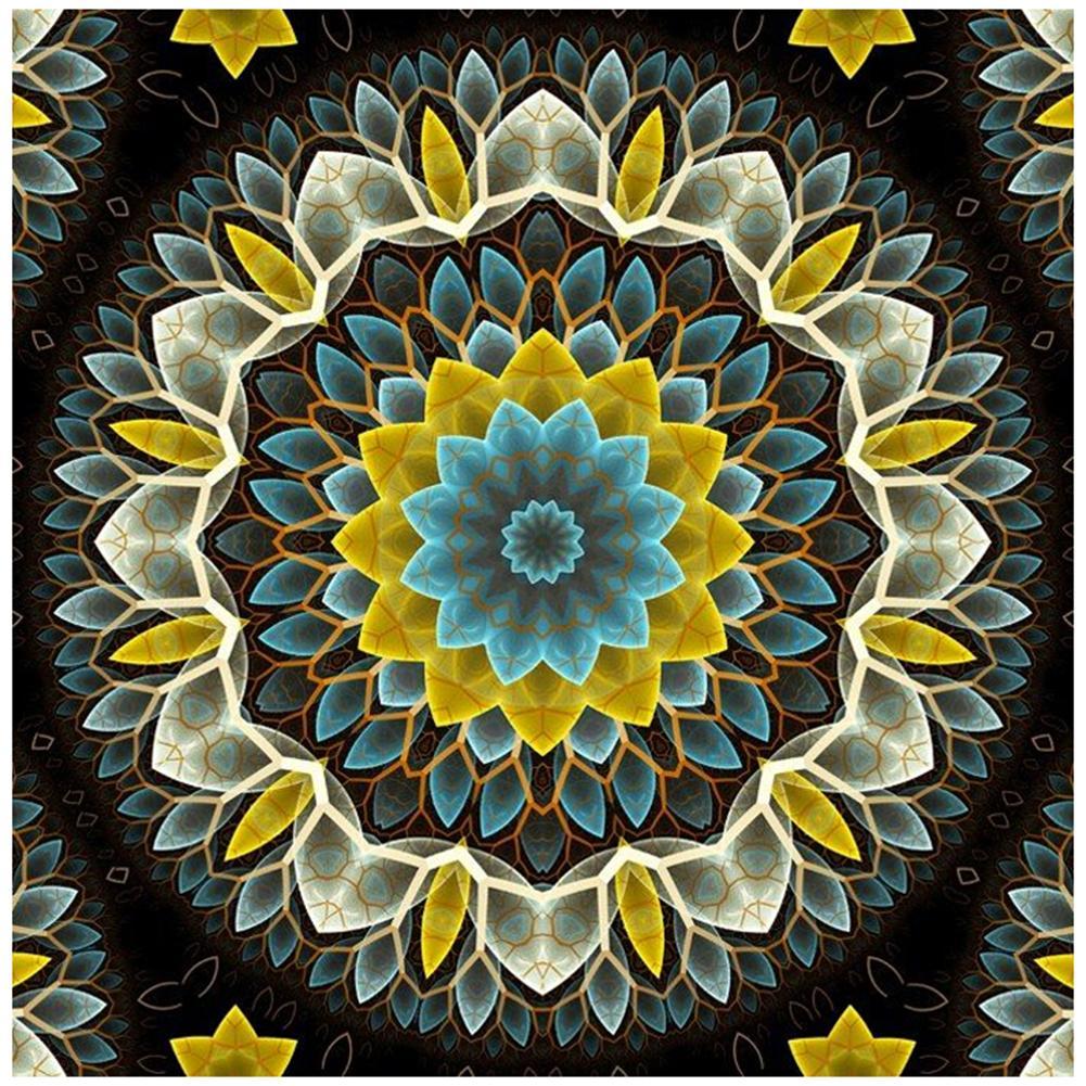 Yellow Flower - Full Drill Round Drill - 30x30cm