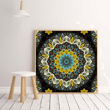 Load image into Gallery viewer, Yellow Flower - Full Drill Round Drill - 30x30cm
