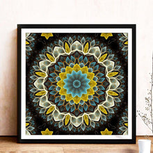 Load image into Gallery viewer, Yellow Flower - Full Drill Round Drill - 30x30cm
