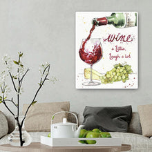 Load image into Gallery viewer, Wine Glass - Full Drill Round Drill - 30x40cm
