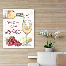 Load image into Gallery viewer, Wine Glass - Full Drill Round Drill - 30x40cm
