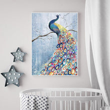 Load image into Gallery viewer, Lordly Peafowl  - Full Drill Round Drill - 30x40cm
