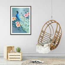 Load image into Gallery viewer, Lordly Peafowl  - Full Drill Round Drill - 30x40cm
