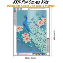 Load image into Gallery viewer, Lordly Peafowl  - Full Drill Round Drill - 30x40cm
