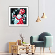 Load image into Gallery viewer, Christmas Snowman  - Full Drill Round Drill - 30x30cm
