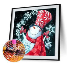 Load image into Gallery viewer, Christmas Snowman  - Full Drill Round Drill - 30x30cm
