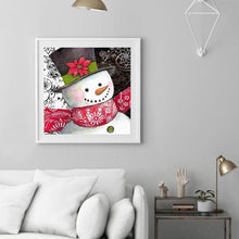 Load image into Gallery viewer, Christmas Snowman  - Full Drill Round Drill - 30x30cm
