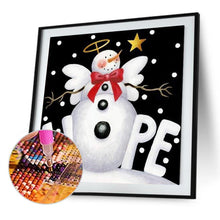 Load image into Gallery viewer, Christmas Snowman  - Full Drill Round Drill - 30x30cm
