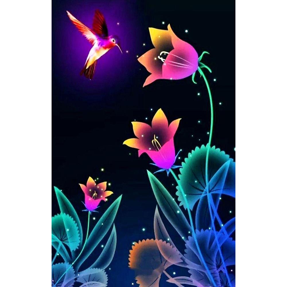 Blossom Flowers  - Full Drill Round Drill - 30x40cm