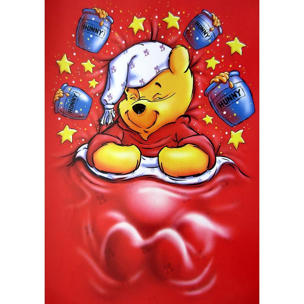 Bear  - Full Drill Round Drill - 30x40cm