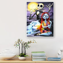 Load image into Gallery viewer, Nightmare Before Christmas - Full Drill Round Drill - 40x50cm
