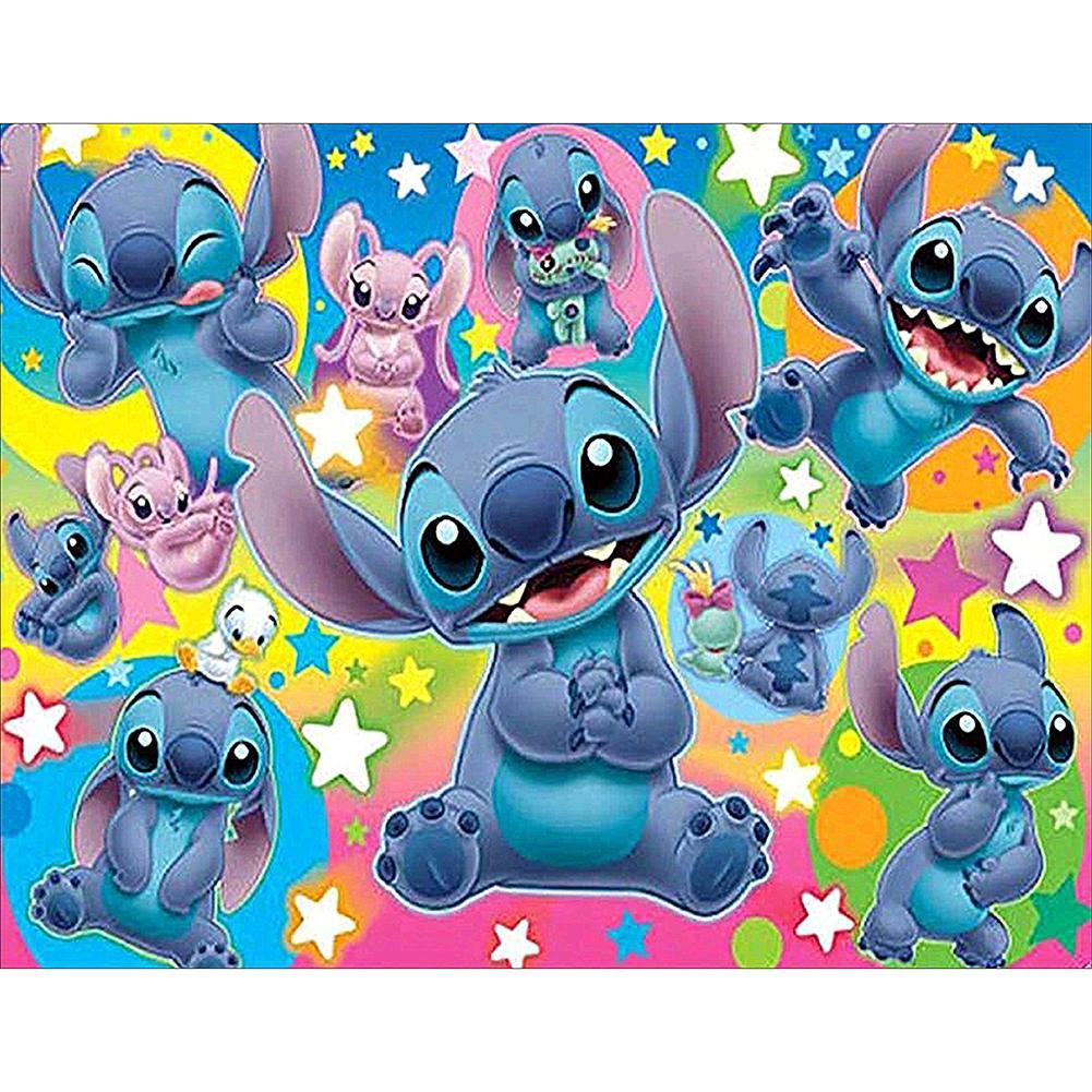 Cartoon - Full Drill Round Drill - 50x40cm