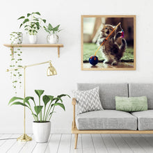 Load image into Gallery viewer, Kitten - Full Drill Round Drill - 30x30cm
