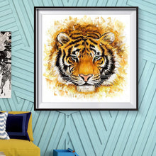 Load image into Gallery viewer, Tiger Animal - Full Drill Round Drill - 30x30cm
