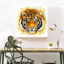 Load image into Gallery viewer, Tiger Animal - Full Drill Round Drill - 30x30cm
