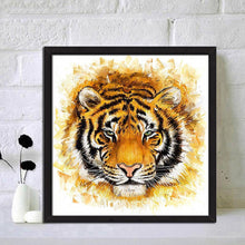 Load image into Gallery viewer, Tiger Animal - Full Drill Round Drill - 30x30cm
