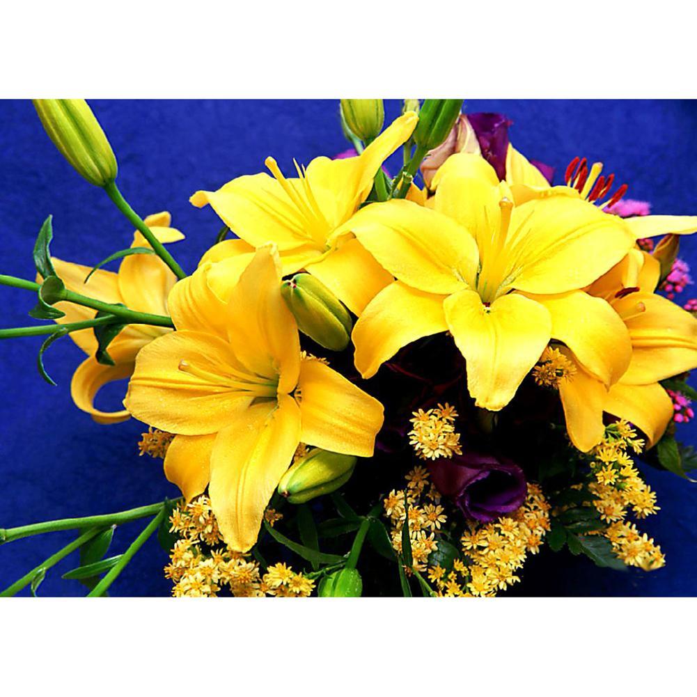 Flower Room  - Full Drill Round Drill - 40x30cm